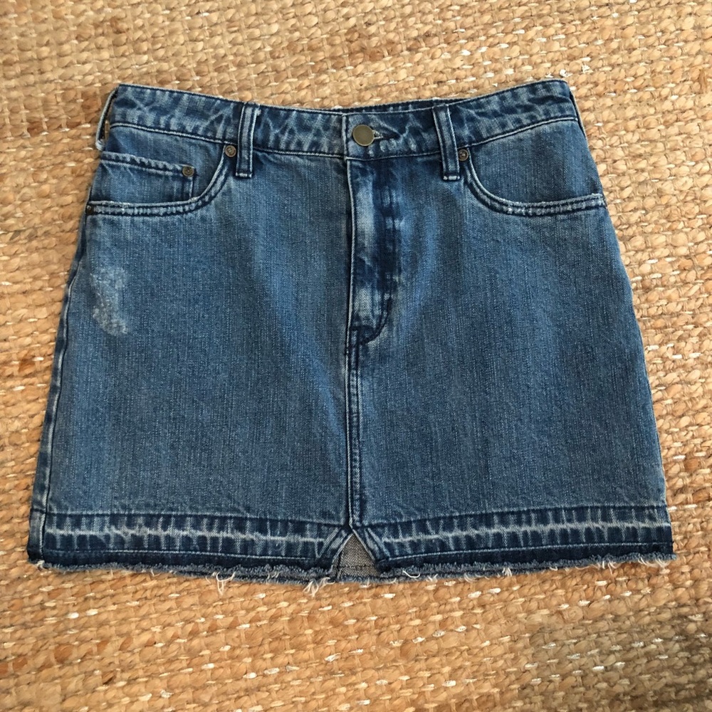 Free People NEVER WORN denim skirt